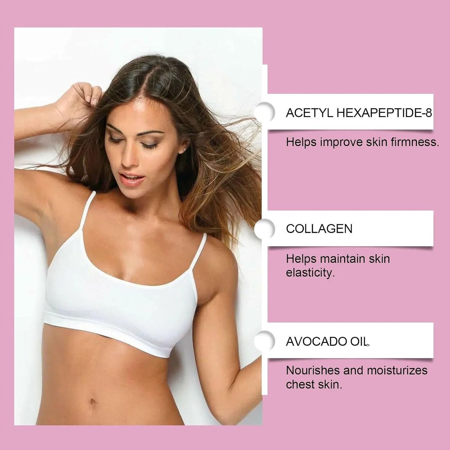 Crema Reafirmante De Senos, Crema Para El Aumento De Senos Para Mujeres, Crema Corporal Para El Busto Grande, Crema Reafirmante De Crecimiento Rápido, Levanta Los Senos, Hazlos Firmes, 60G