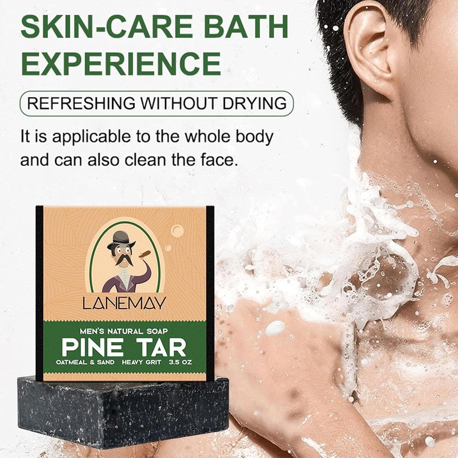 Jabón De Baño Exfoliante 100G Natural Jabón De Baño Exfoliante Jabón De Baño Hidratante Jabón De Baño Exfoliante Piel Impurezas Grasa Jabón Artesanal