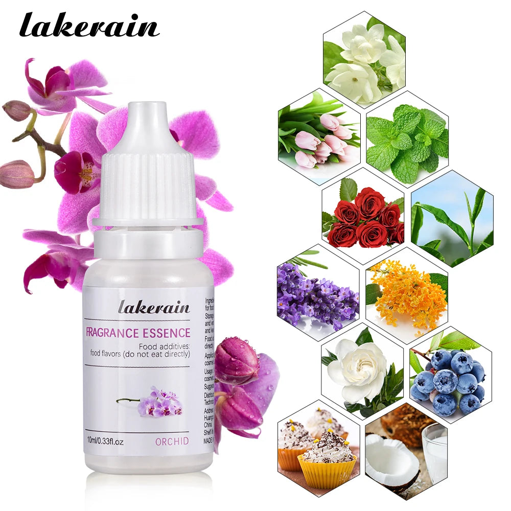 Pure Fruit Fragrance Oil 10Ml Diffuser Essential Oils Strawberry Flavoring Oil for Lip Gloss DIY Soap Making Lipgloss Essence